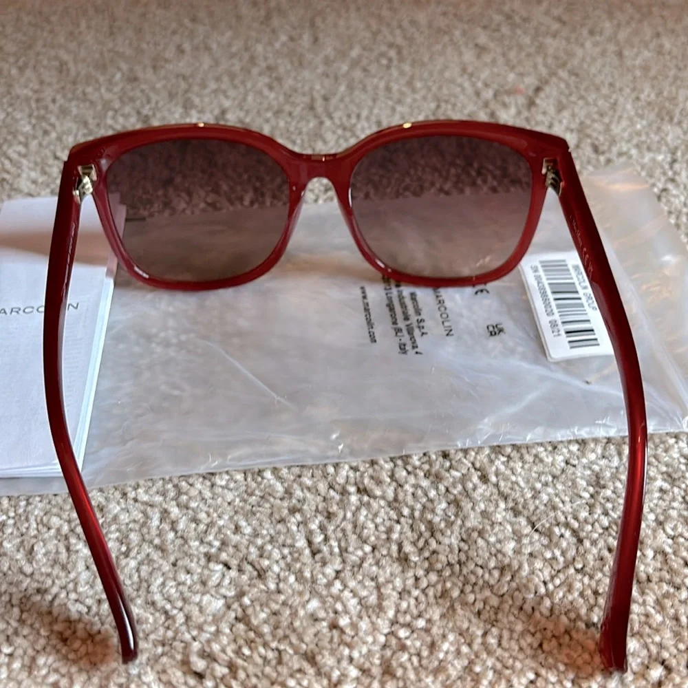 MaxMara Red Sunglasses - Picture 6 of 6